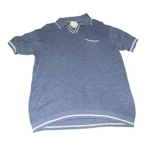 NWOT American Eagle Men's Blue Polo Shirt